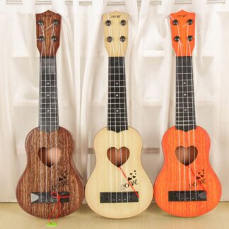 Musical Instrument Mini Ukulele Kids Guitar Toys Creative School Play Game Color Ran